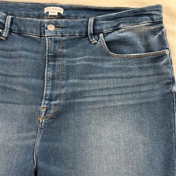 Good American Always Fits Good Legs Stretch Skinny Cropped Jeans Sz 28-32 - Picture 7 of 15